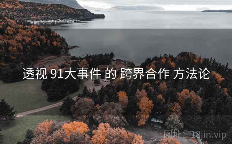 透视 91大事件 的 跨界合作 方法论 透视 91大事件 的 跨界合作 方法论
